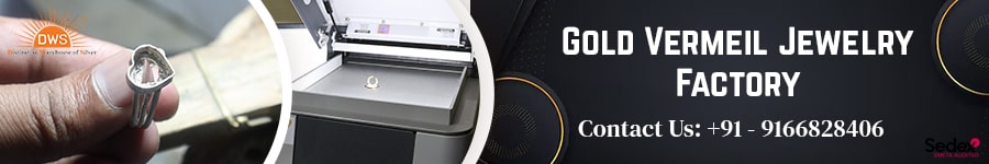 Gold Vermeil Jewelry Factory in India